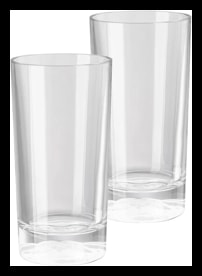 Versace, Medusa lumiere, Set of 2 highball glasses