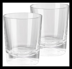 Versace, Medusa lumiere, Set of 2 juice glasses