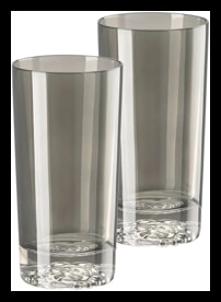 Versace, Medusa lumiere, Set of 2 highball glasses