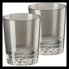 Versace, Medusa lumiere, Set of 2 juice glasses