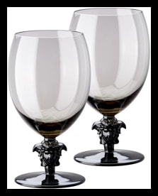 Versace, Medusa lumiere, Set of 2 water glasses