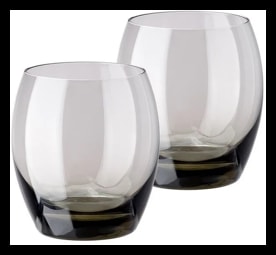 Versace, Medusa lumiere, Set of 2 whiskey tumblers