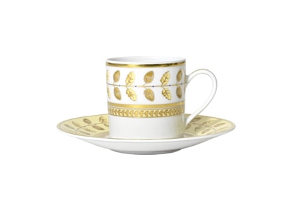Bernardaud, Constance Jaune, Moka cup and saucer