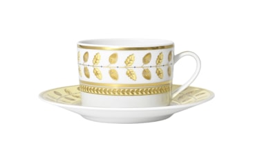 Bernardaud, Constance Jaune, Tea cup and saucer