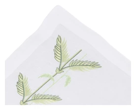 Jesurum, Plumes table set, Green, Placemat