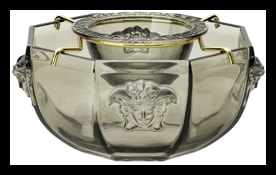 Versace, Medusa lumiere, Caviar bowl with insert