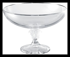 Versace, Medusa lumiere, Footed bowl