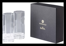 Versace, Medusa lumiere, Set of 2 highball glasses