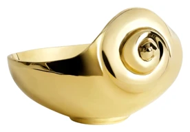 L'Objet, Homeware Collection by Jessica McCormack, Bowl, small, brass