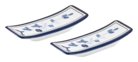 Ginori 1735, Oriente Italiano Indaco, Set of 2 chopstick rests