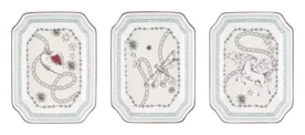 Ginori 1735, Fortunae, Set of 3 rectangular trays