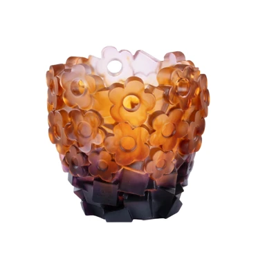 Daum, Blooming Rock, Vase, medium