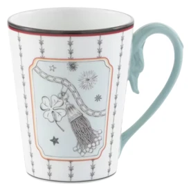 Ginori 1735, Fortunae, Mug, four-leaf clover