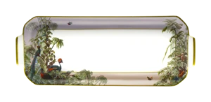 Haviland, Le Brésil, Rectangular cake platter