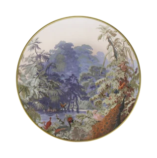 Haviland, Le Brésil, Bread and butter plate
