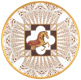 Haviland, Cavalier Royal, Tart platter