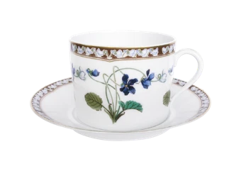 Haviland, Impératrice Eugénie, Cappuccino cup and saucer