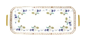 Haviland, Impératrice Eugénie, Rectangular cake platter