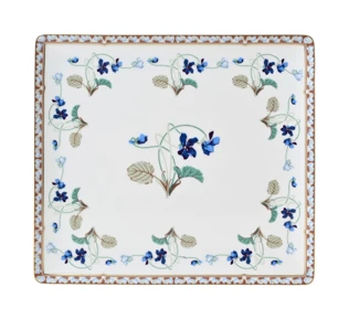 Haviland, Impératrice Eugénie, Rectangular tray