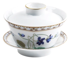Haviland, Impératrice Eugénie, Chinese tea cup and saucer
