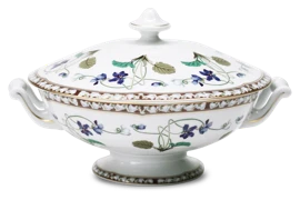 Haviland, Impératrice Eugénie, Covered vegetable dish