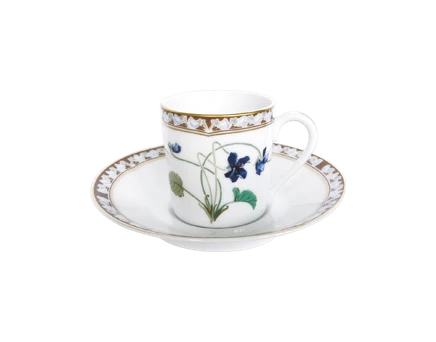 Haviland, Impératrice Eugénie, Espresso cup and saucer