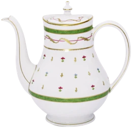 Haviland, Vieux Paris green, Coffeepot