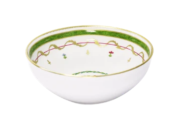 Haviland, Vieux Paris green, Individual salad bowl