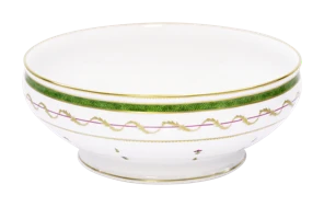 Haviland, Vieux Paris green, Salad bowl