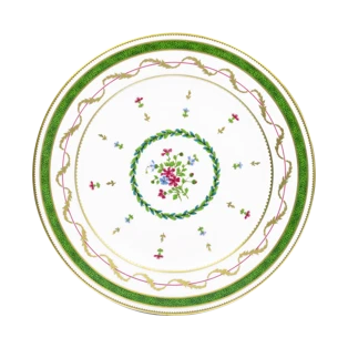 Haviland, Vieux Paris green, Dessert plate