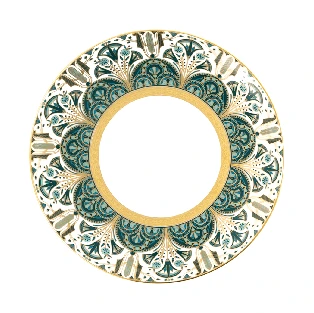 Haviland, Rêves du Nil Gold, Dessert plate