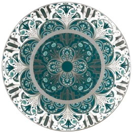 Haviland, Rêves du Nil Platinum, Tart platter