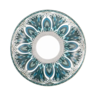 Haviland, Rêves du Nil Platinum, Bread and butter plate