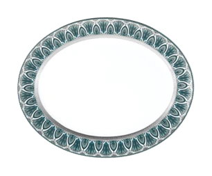 Haviland, Rêves du Nil Platinum, Oval platter
