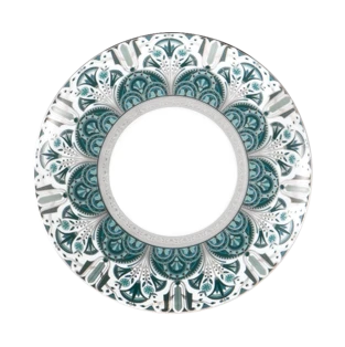 Haviland, Rêves du Nil Platinum, Dessert plate