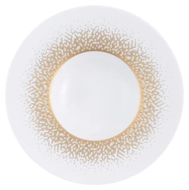 Haviland, Souffle d'or, Rim soup plate, large
