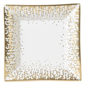 Haviland, Souffle d'or, Square tray