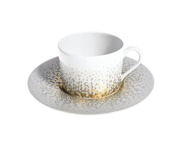 Haviland, Souffle d'or, Tea cup and saucer