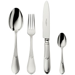 Robbe & Berking, Belvedere cutlery, Silver plated, 24-piece set