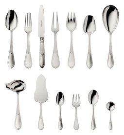 Robbe & Berking, Belvedere cutlery, sterling silver, 39-piece set