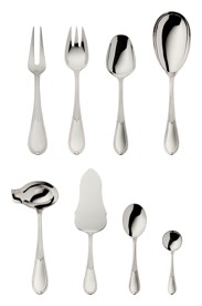 Robbe & Berking, Belvedere cutlery, sterling silver, 9-piece set