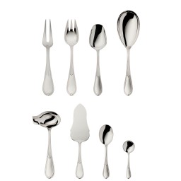 Robbe & Berking, Belvedere cutlery, Silver plated, 9-piece set