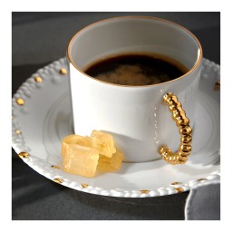 L'Objet, Haas Mojave Gold, Tea saucer