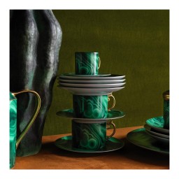 L'Objet, Malachite, Tea saucer