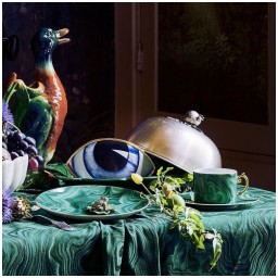 L'Objet, Malachite, Round platter