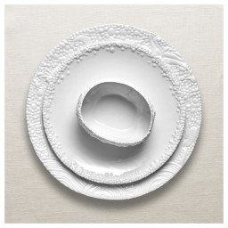 L'Objet, Haas Mojave White, Dessert plate