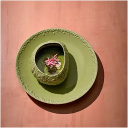 L'Objet, Haas Mojave Matcha, Presentation plate