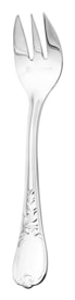 Ercuis, Du barry, silver plated, Oyster fork