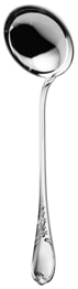 Ercuis, Du barry, silver plated, Soup ladle