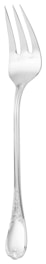 Ercuis, Du barry, silver plated, Serving fork